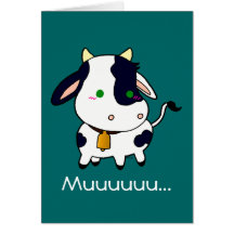Baby Cow Card