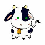 Baby Cow Photo Cutout