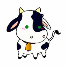 Baby Cow Photo Cutout