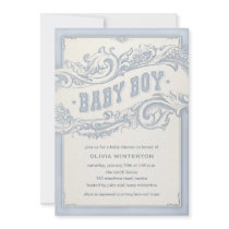 Baby Cowboy Shower Invitations