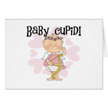 Baby Cupid Tshirts and Gifts Greeting Cards