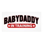 Baby Daddy In Training Personalized Photo Card