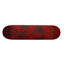 Baby Death - Red/Grey Skate Boards