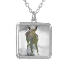 Baby deer's curiosity pendants