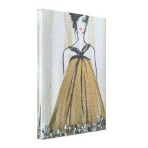 Baby Doll Dress Gallery Wrapped Canvas