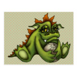 Baby dragon postcard