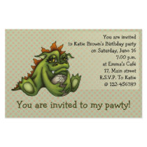 Baby dragon stationery design