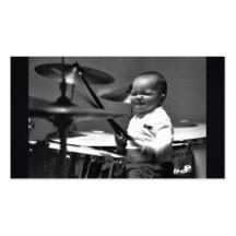 Baby Drummer Business Card