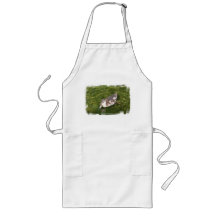 Baby Duck Swimming Long Apron