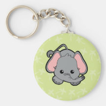 Baby Elephant Cutie Keychain