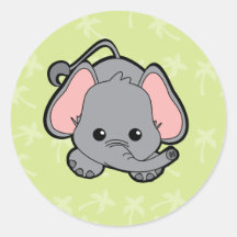 Baby Elephant Cutie Stickers