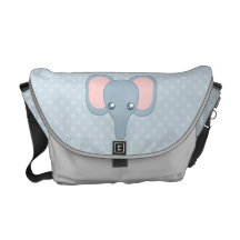 Baby Elephant Messenger Bags