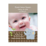 Baby Elephant PHOTO Birth Announcement Custom