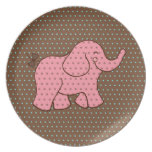 Baby Elephant Plate
