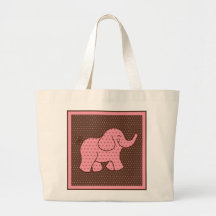 Baby Elephant Tote Bag