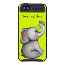 Baby Elephant with Bee Skinit Cargo iPhone 5 Case