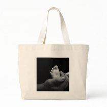 baby feet tote bag