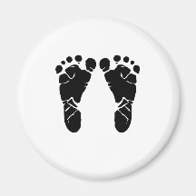 Baby Feet Fridge Magnets
