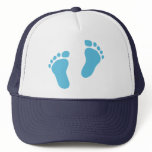 Baby feet mesh hats