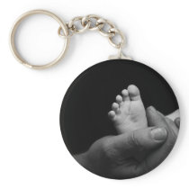 baby feet key chains