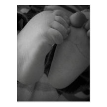 Baby Feet Post Card