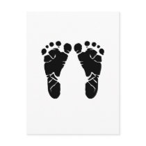 Baby Feet Postcard