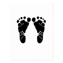 Baby Feet Postcard