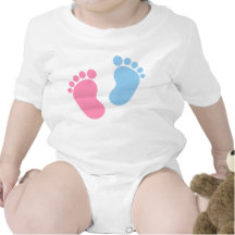 Baby feet romper