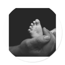 baby feet stickers