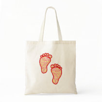 Baby Feet Tote Bag