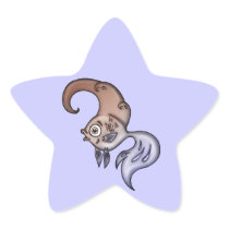 Baby Fish Star Sticker