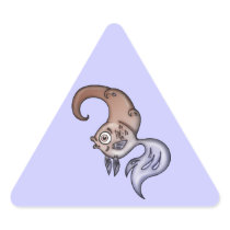 Baby Fish Triangle Stickers