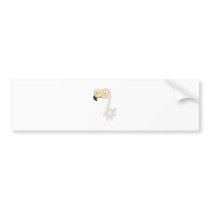 Baby Flamingo - My Conservation Park Bumper Stickers