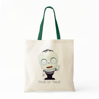 Baby Frankenstein Trick or Treat Bag by Celebration4all