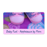 Baby Fuel Applesauce by Mom jar labels Persoanlize labels