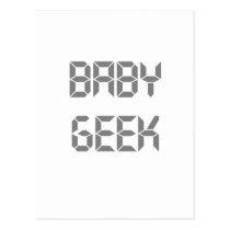 Baby Geek postcards