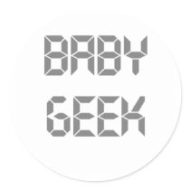 Baby Geek stickers