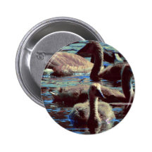 Baby Geese Button