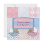 Baby Gender Reveal Party Announcement