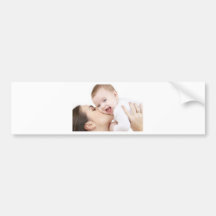 Baby Getting a Kiss! Bumper Sticker