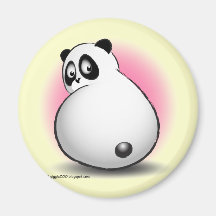 Baby gigglePanda Refrigerator Magnet