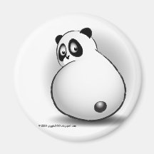 Baby gigglePanda Refrigerator Magnet