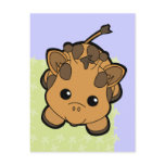 Baby Giraffe Cutie postcards