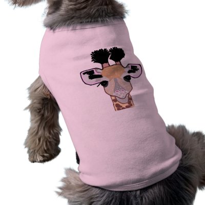 Baby Giraffe Dog Clothes by Perlyyyy
