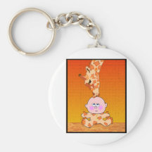 Baby & Giraffe Key Chains