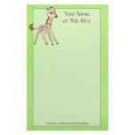 Baby Giraffe Stationery