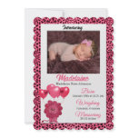 Baby Girl Birth Announcement Photo Card