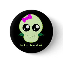 Baby Girl Cthulhu Pin