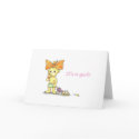Baby girl Greeting Card