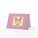 Baby girl greeting card